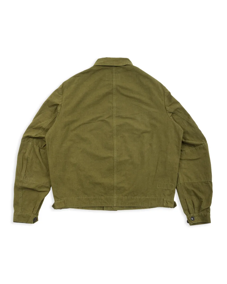 Camden Jacket - Olive Slub sold by Standard and Strange product image thumbnail 2
