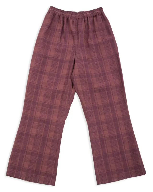 Bell Bottom Easy Trousers - Brown sold by Standard and Strange