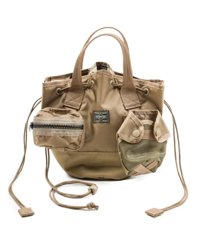 All Scarf Tote with Pouches - Beige sold by Standard and Strange