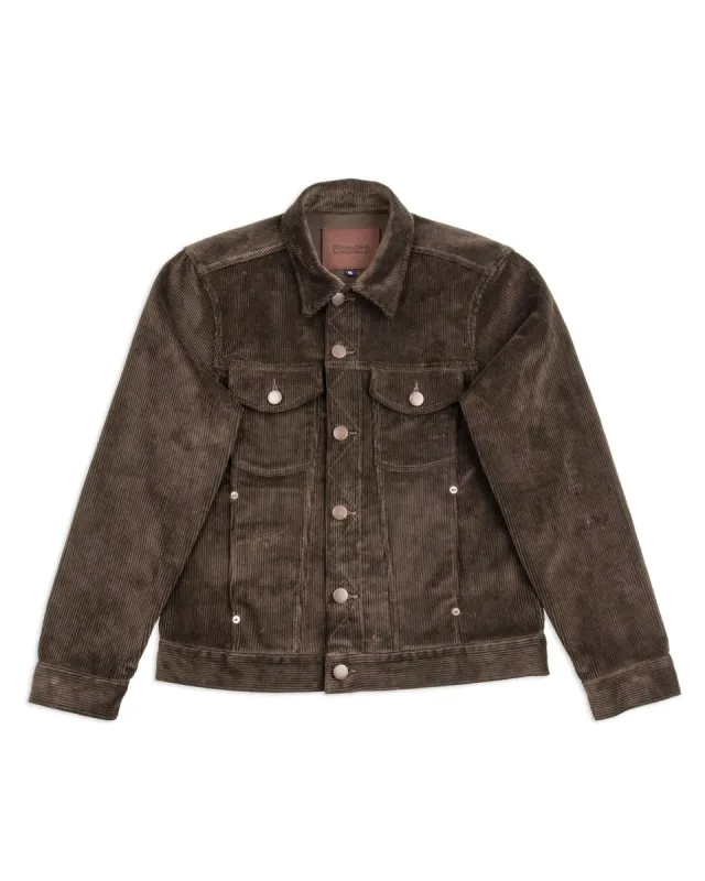 CD-1 Jacket - Espresso Corduroy sold by Standard and Strange