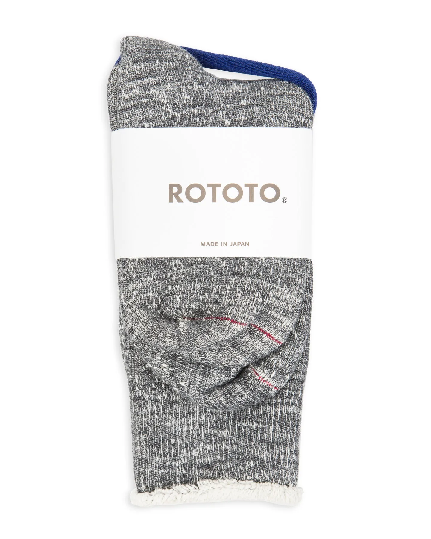 Double Face Merino/Organic Cotton Socks - Charcoal sold by Standard and Strange product image thumbnail 2