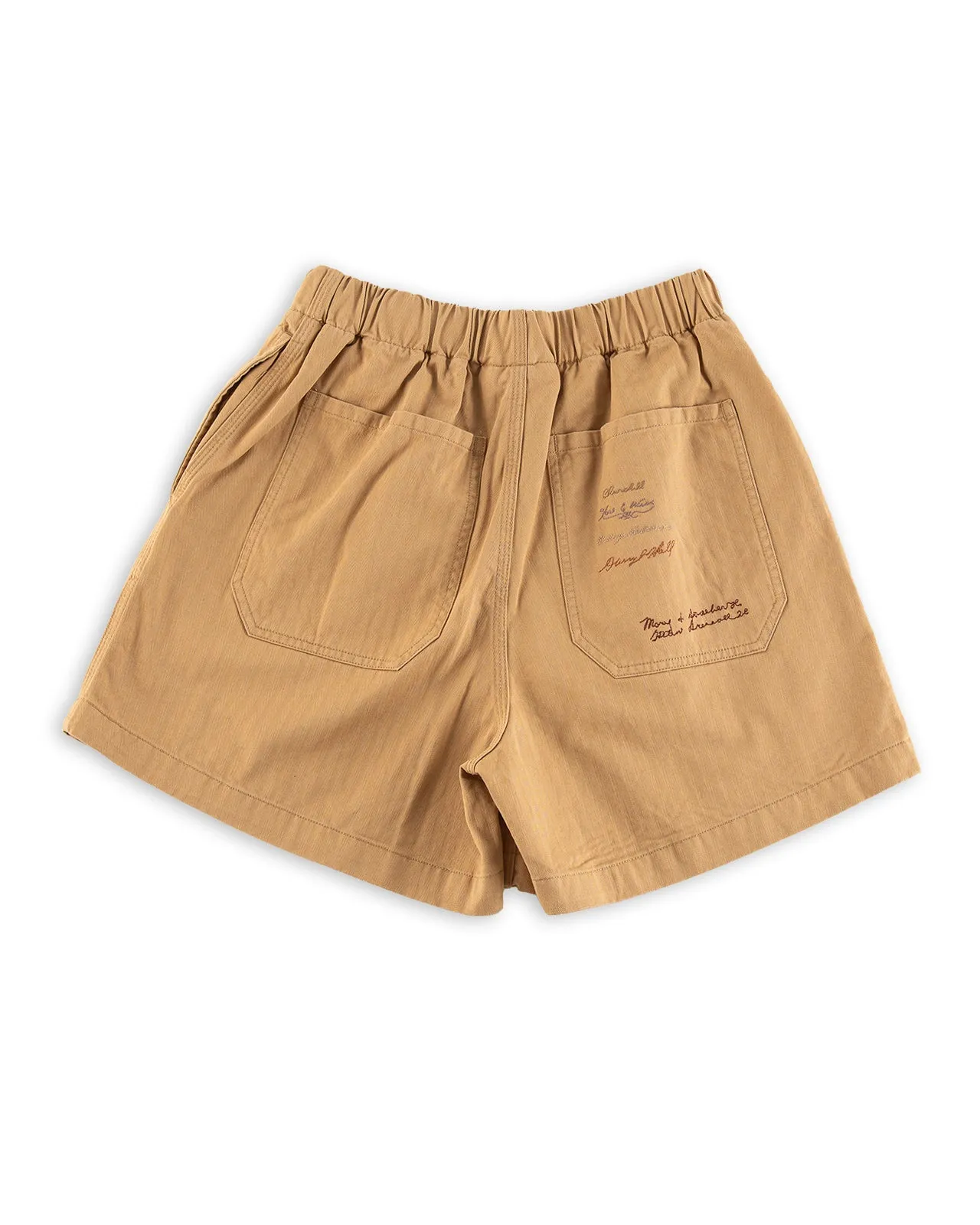 Yearbook Short - Khaki sold by Standard and Strange product image thumbnail 2