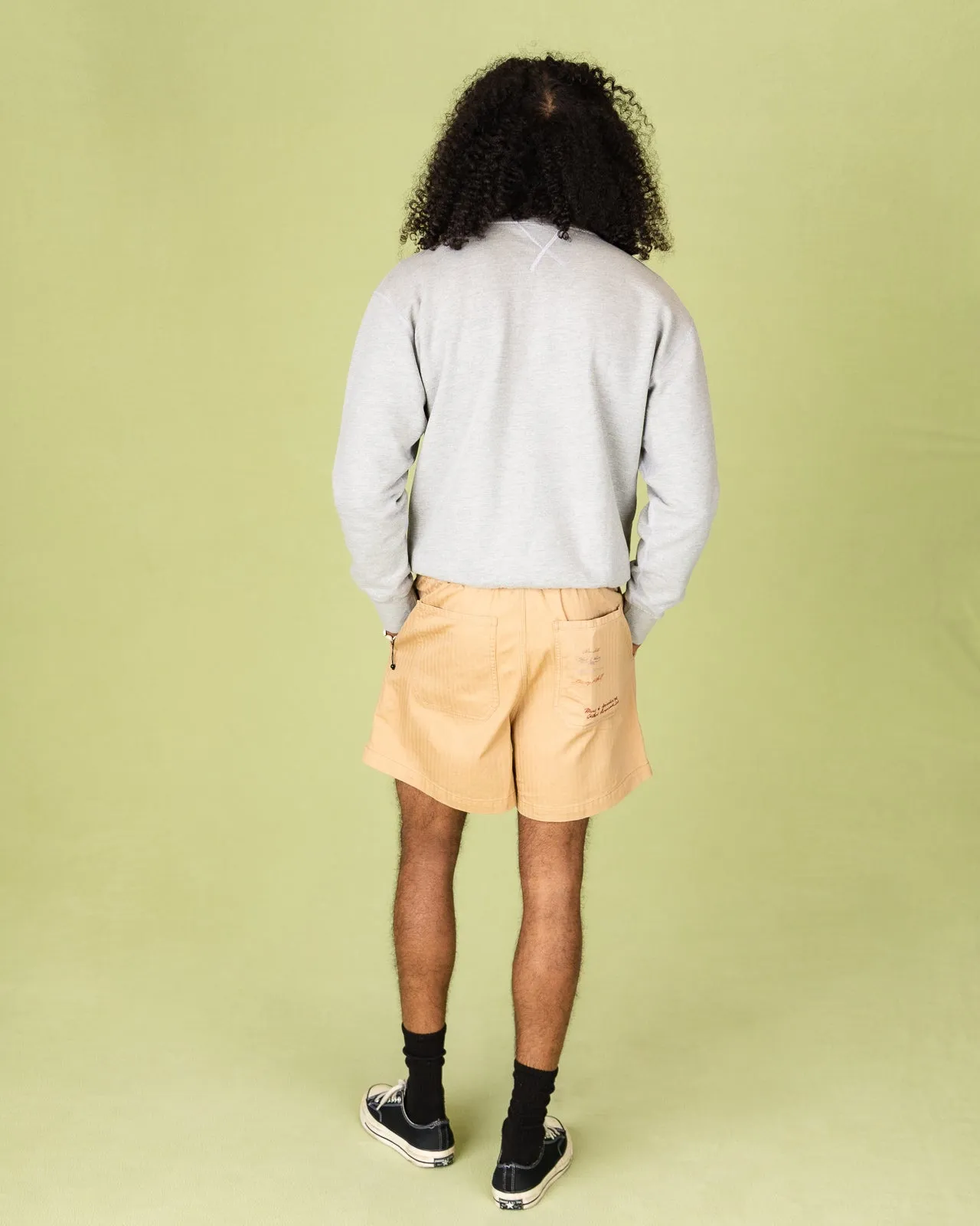 Yearbook Short - Khaki sold by Standard and Strange product image thumbnail 5