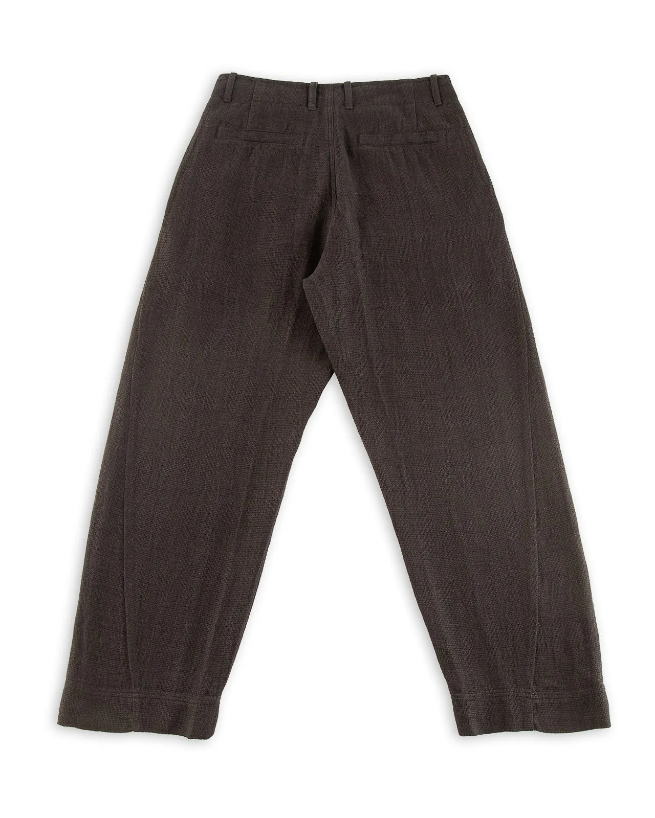 Bobby Wide Pleated Trousers - Black Gauze sold by Standard and Strange product image thumbnail 2