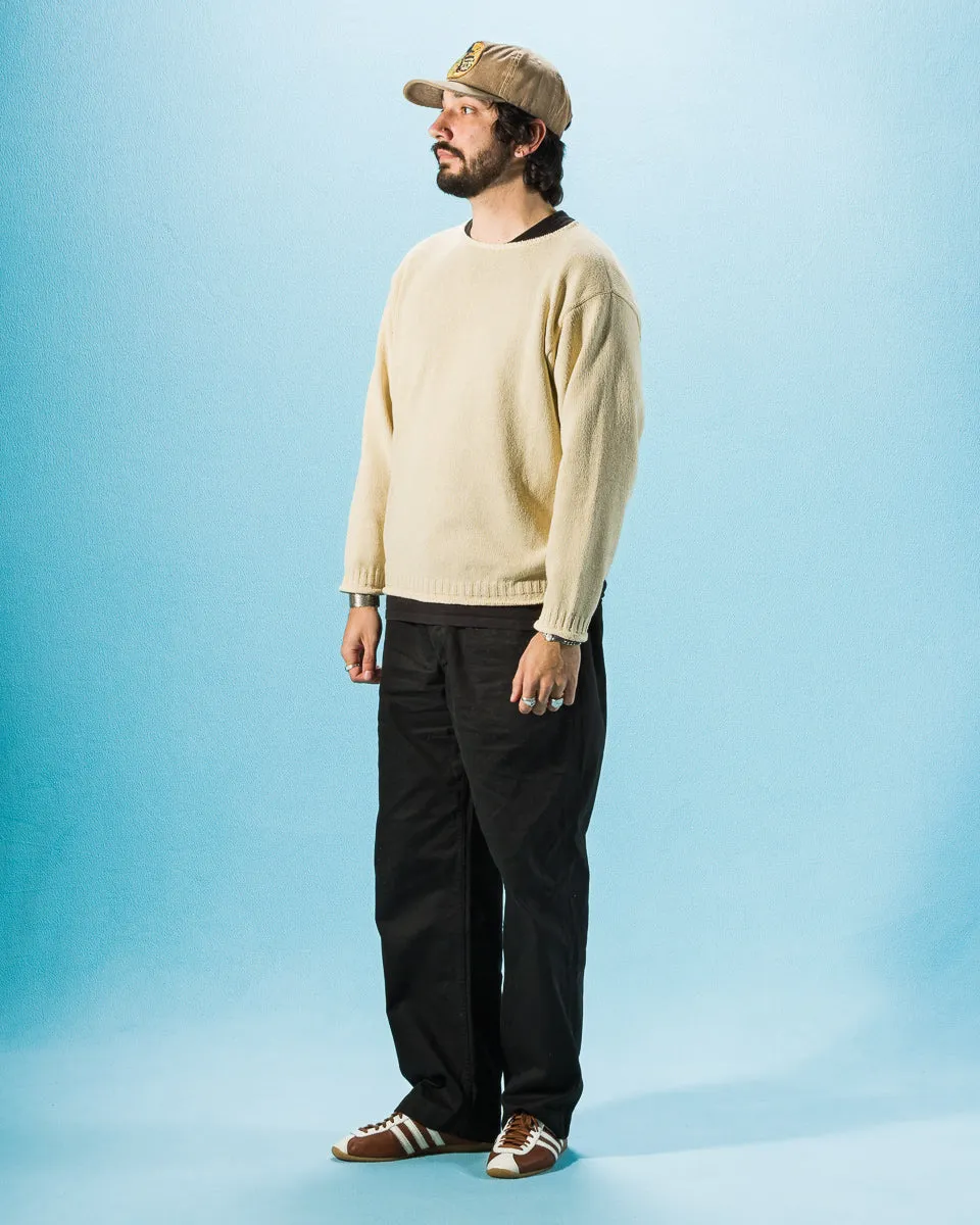 Silk Cotton Boatneck Pullover - Ecru 08 sold by Standard and Strange product image thumbnail 4