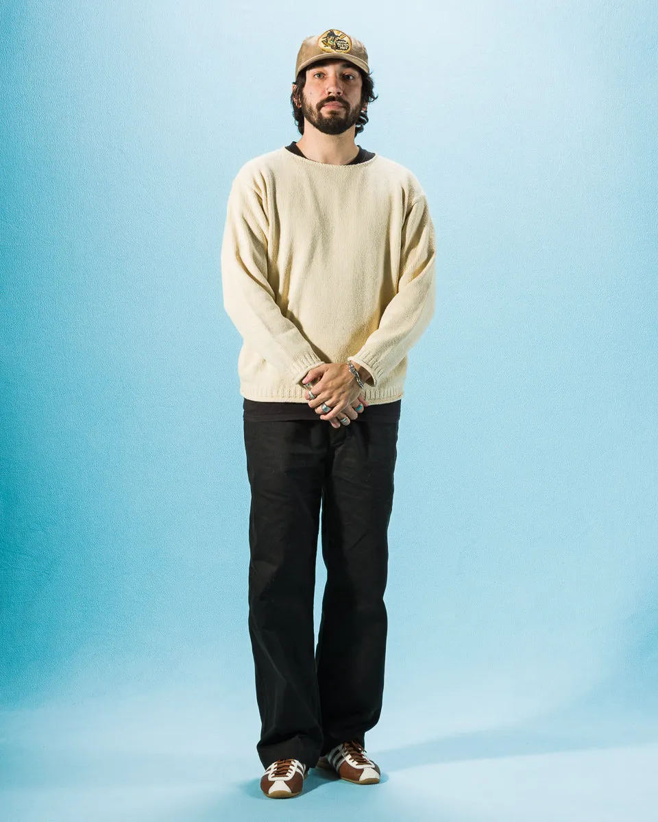 Silk Cotton Boatneck Pullover - Ecru 08 sold by Standard and Strange product image thumbnail 3