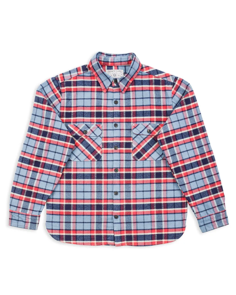 Benson Shirt - Castle Blue sold by Standard and Strange