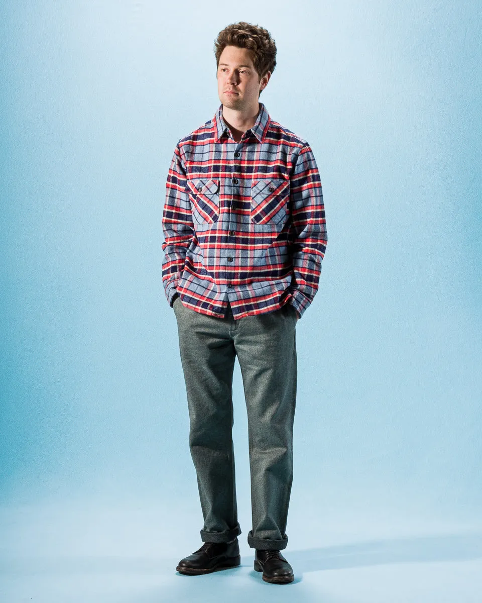 Benson Shirt - Castle Blue sold by Standard and Strange product image thumbnail 3