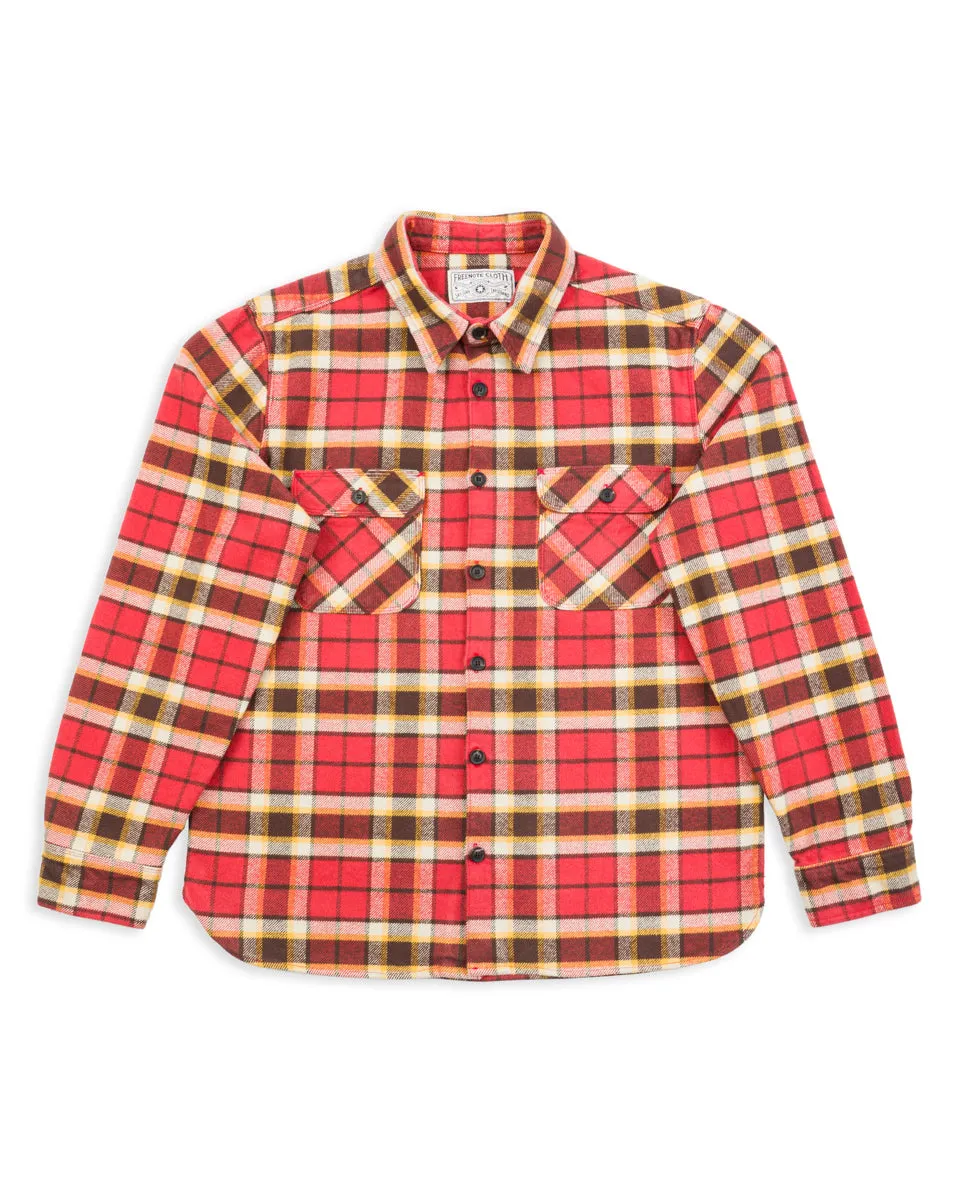 Benson Shirt - Mandalay Red sold by Standard and Strange