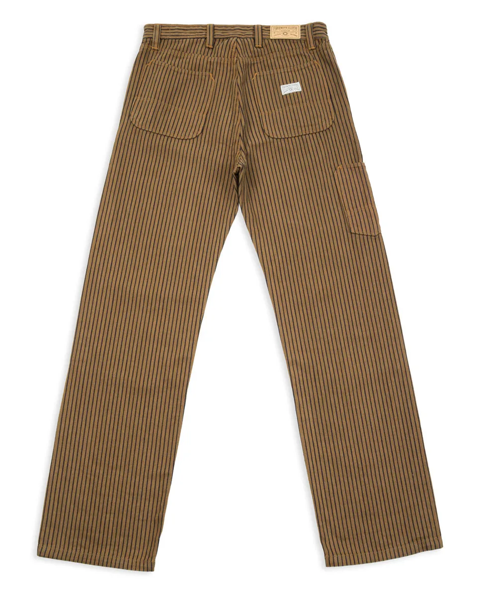Ortega Pant - Brown Herringbone Dobby sold by Standard and Strange product image thumbnail 2