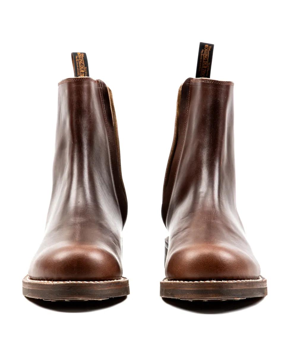Casper Side Zip Boot - Brown CXL sold by Standard and Strange product image thumbnail 4
