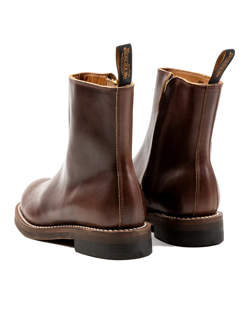 Casper Side Zip Boot - Brown CXL sold by Standard and Strange product image thumbnail 2