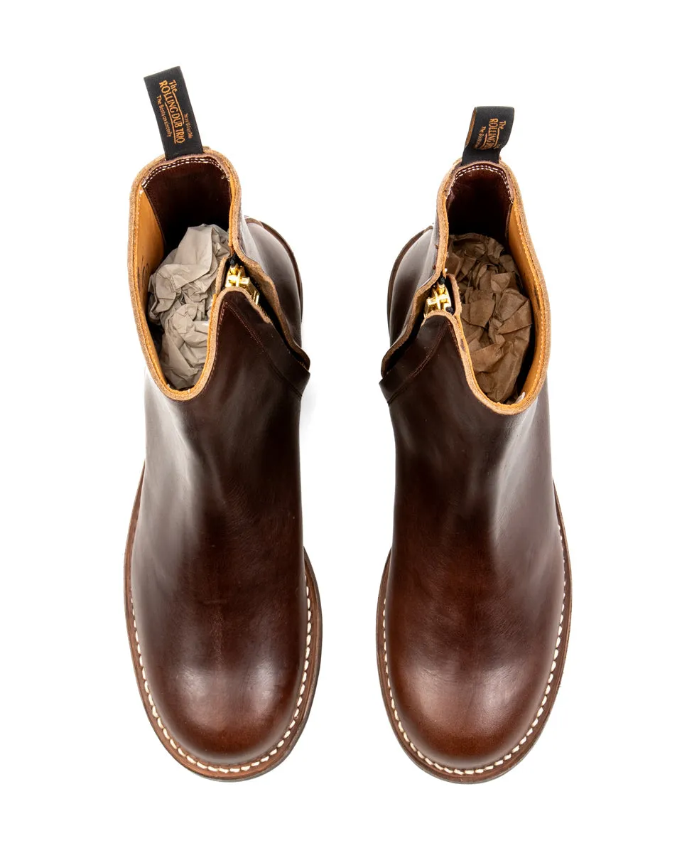 Casper Side Zip Boot - Brown CXL sold by Standard and Strange product image thumbnail 5