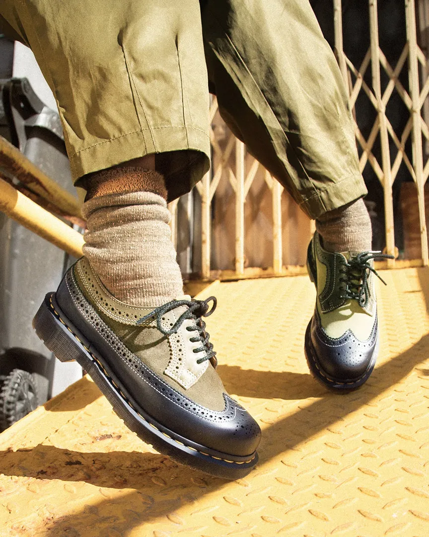 3989 Brogue Shoes - Green Multi Leather sold by Standard and Strange product image thumbnail 4