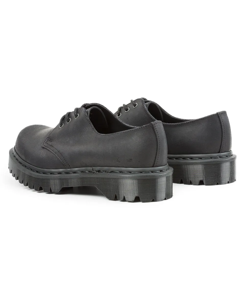 1461 Made in England Oxford Shoes - Black Waxy Commander sold by Standard and Strange product image thumbnail 2
