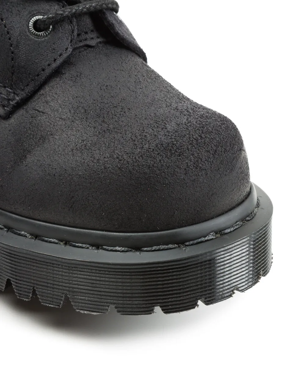 1460 Made in England Lace Up Boots - Black Waxy Commander sold by Standard and Strange product image thumbnail 5