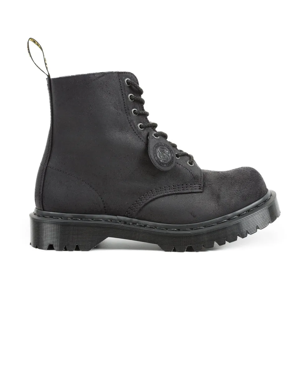 1460 Made in England Lace Up Boots - Black Waxy Commander sold by Standard and Strange product image thumbnail 4