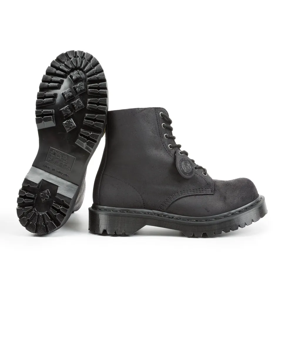 1460 Made in England Lace Up Boots - Black Waxy Commander sold by Standard and Strange product image thumbnail 3