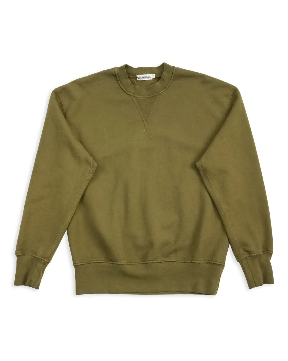Deck Sweatshirt - Olive sold by Standard and Strange