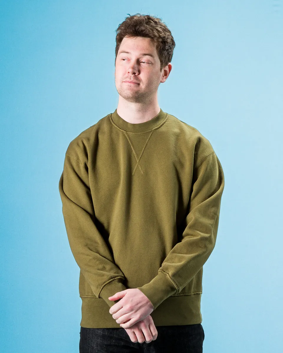Deck Sweatshirt - Olive sold by Standard and Strange product image thumbnail 4