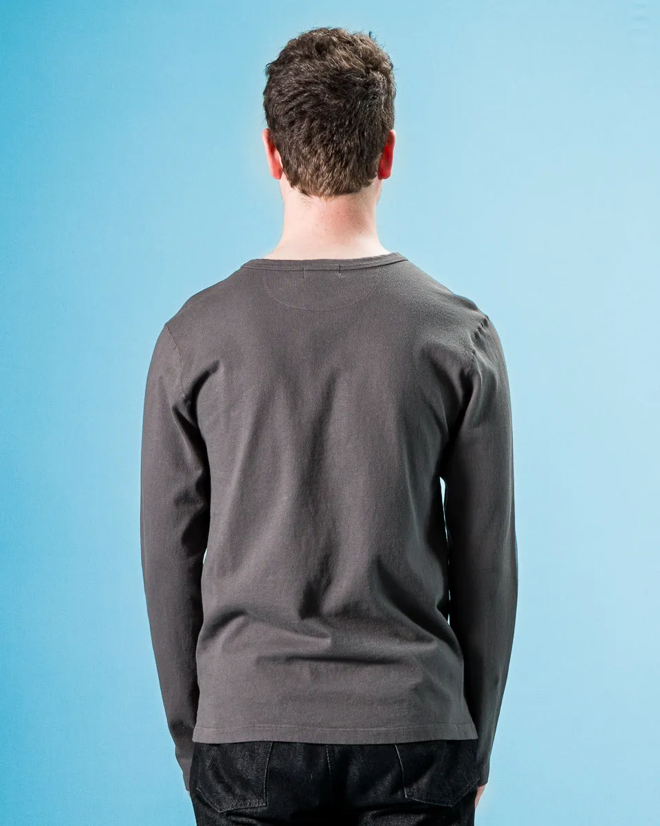 13oz Henley L/S - Midnight sold by Standard and Strange product image thumbnail 5