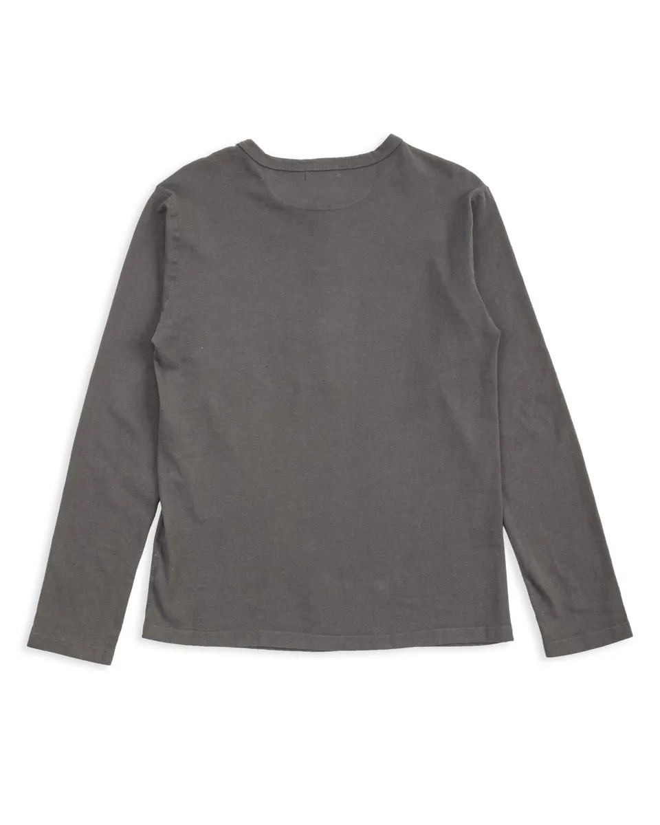 13oz Henley L/S - Midnight sold by Standard and Strange product image thumbnail 2