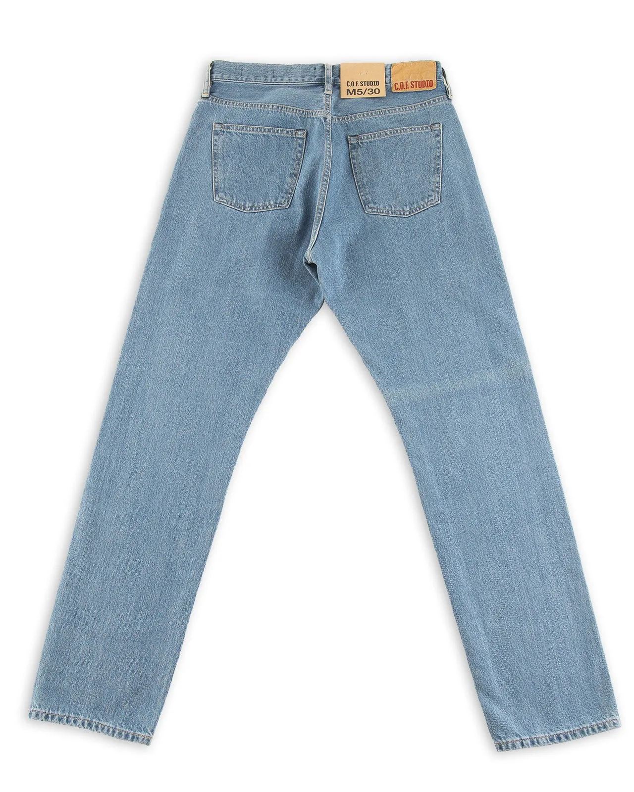 M5 Regular Straight Leg - 13oz Kuroki Selvedge 9x Wash sold by Standard and Strange product image thumbnail 2