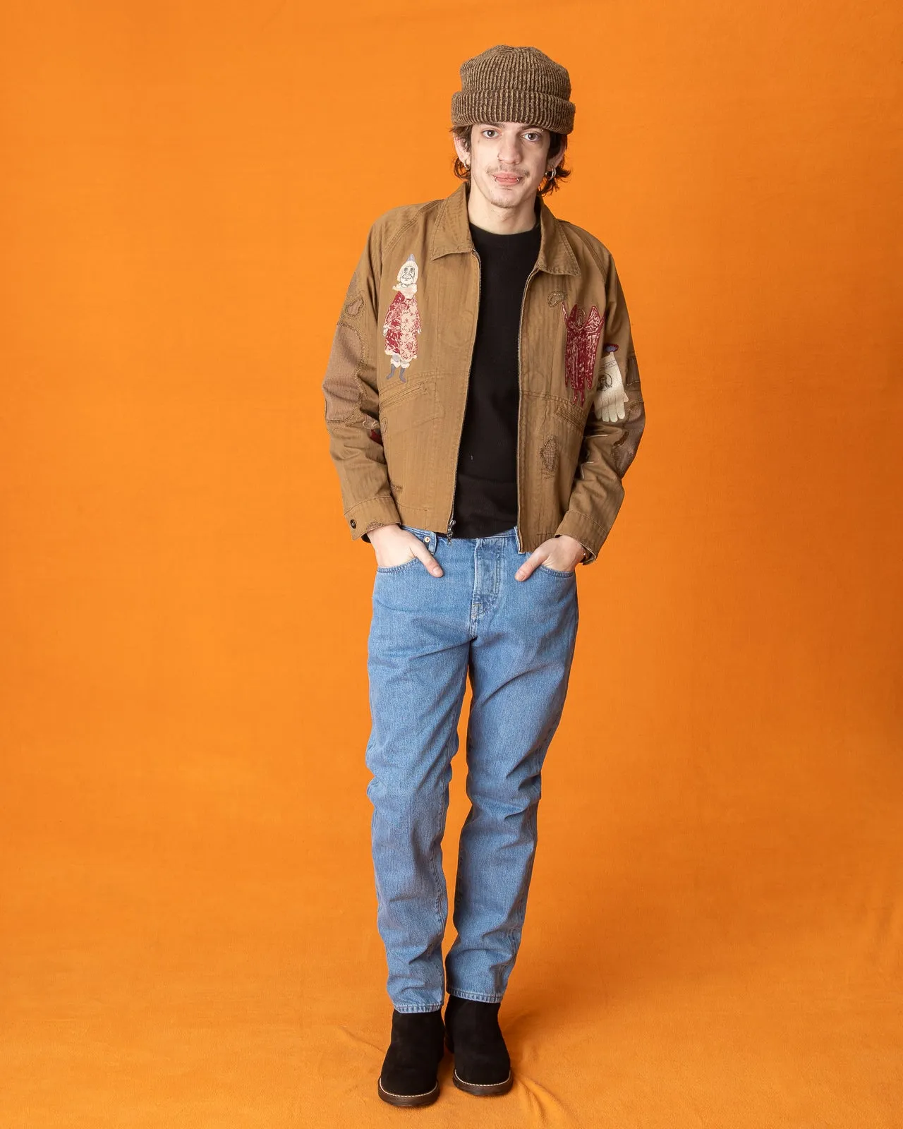 M5 Regular Straight Leg - 13oz Kuroki Selvedge 9x Wash sold by Standard and Strange product image thumbnail 3