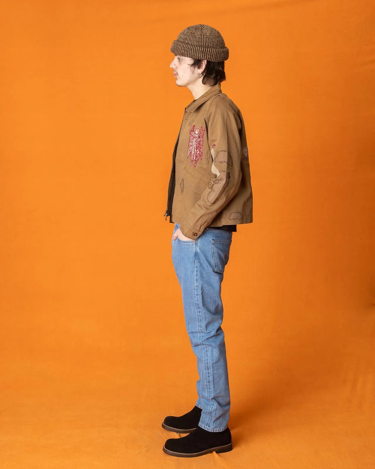 M5 Regular Straight Leg - 13oz Kuroki Selvedge 9x Wash sold by Standard and Strange product image thumbnail 4