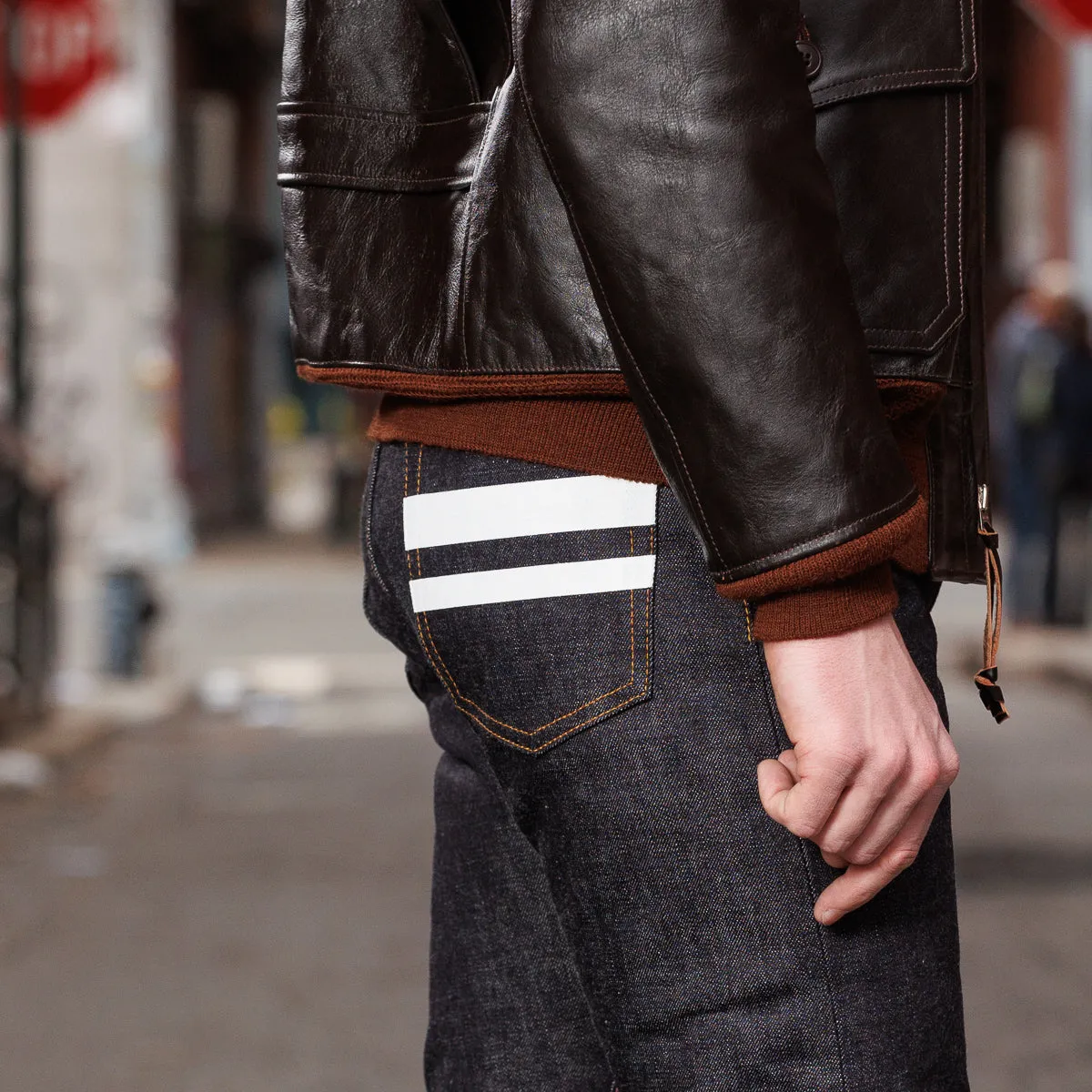 0405-SP High Tapered Fit - GTB Battle Stripe - 15.7oz sold by Standard and Strange product image thumbnail 5