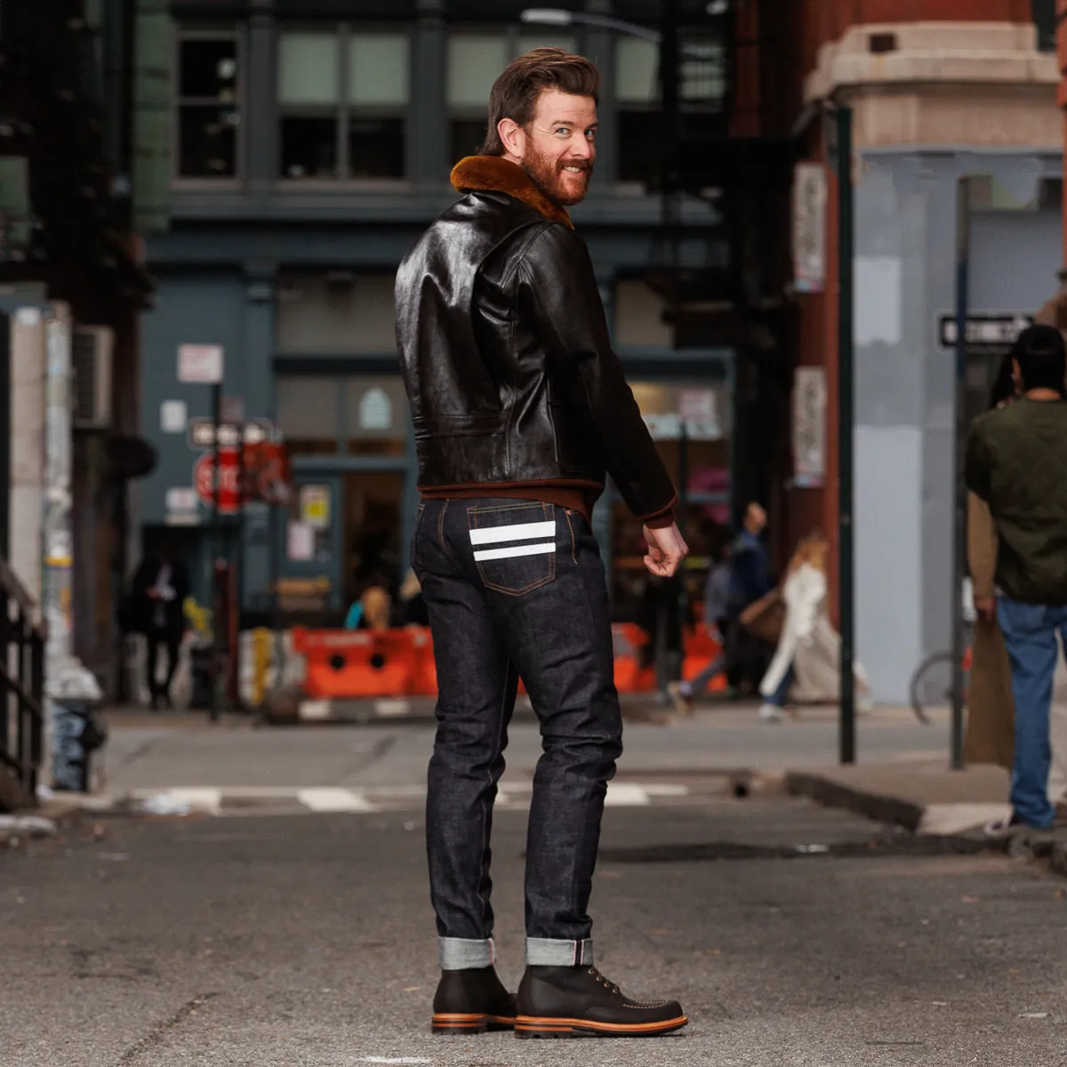 0405-SP High Tapered Fit - GTB Battle Stripe - 15.7oz sold by Standard and Strange product image thumbnail 3