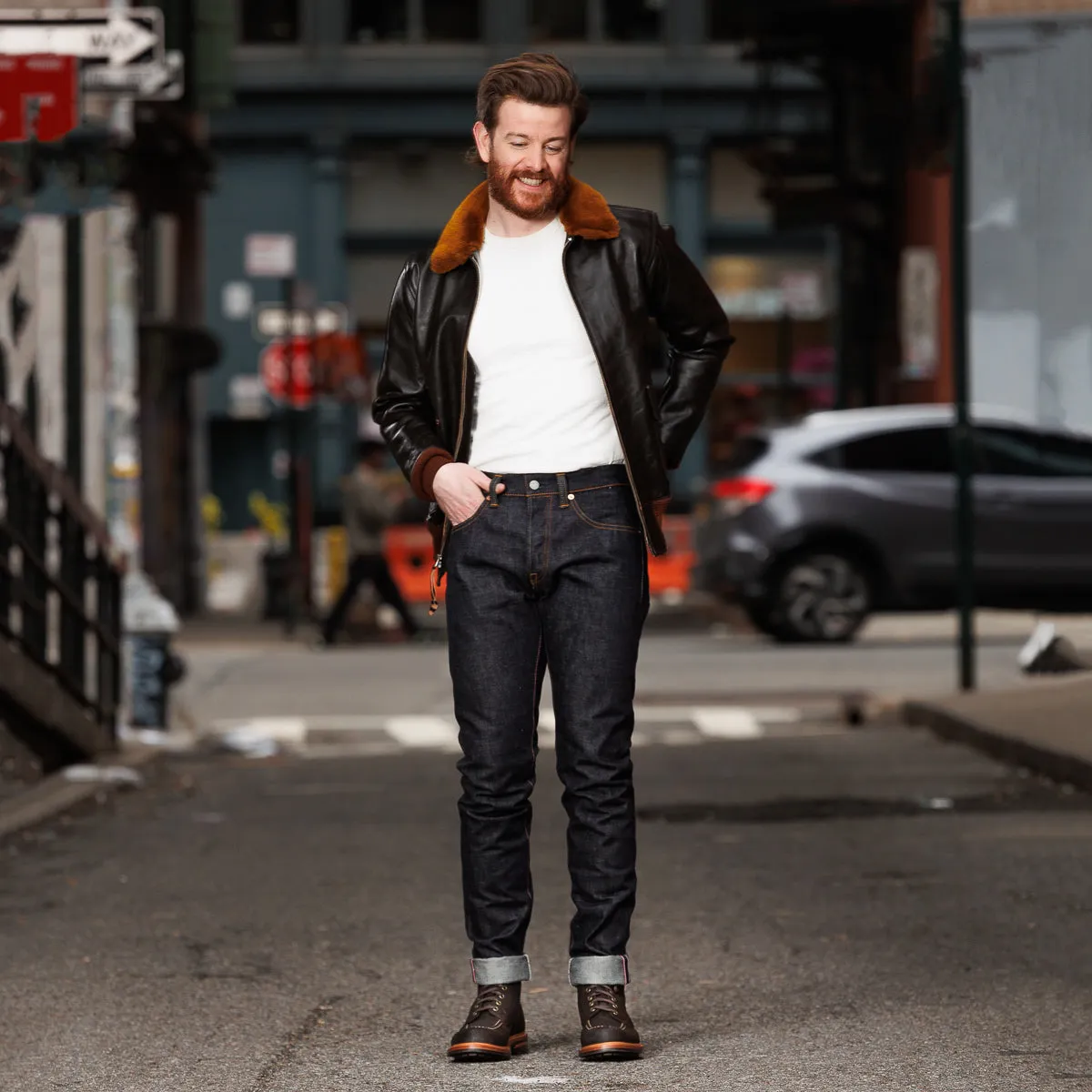 0405-SP High Tapered Fit - GTB Battle Stripe - 15.7oz sold by Standard and Strange product image thumbnail 4