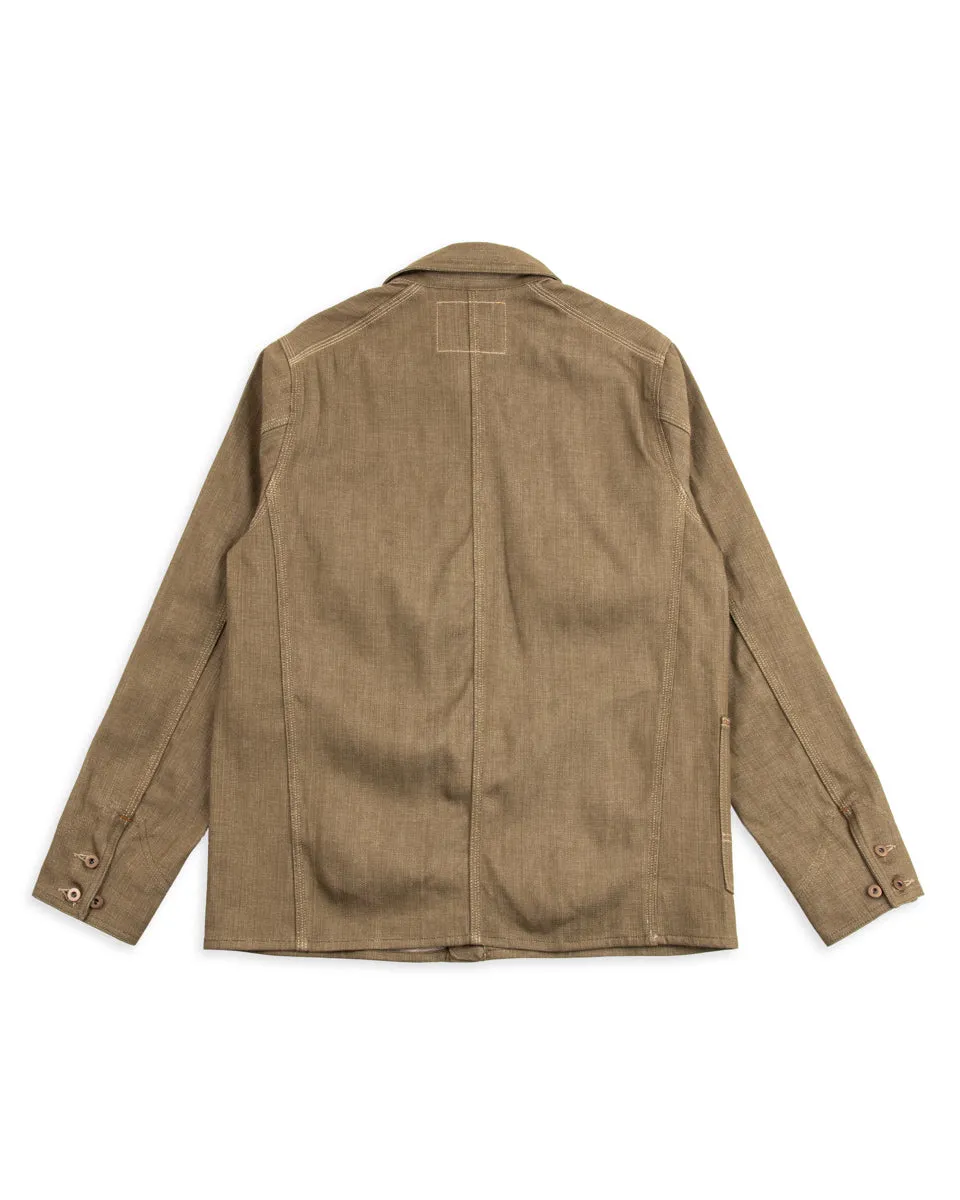Kurt Jacket - Desert Moss Green Selvedge sold by Standard and Strange product image thumbnail 2