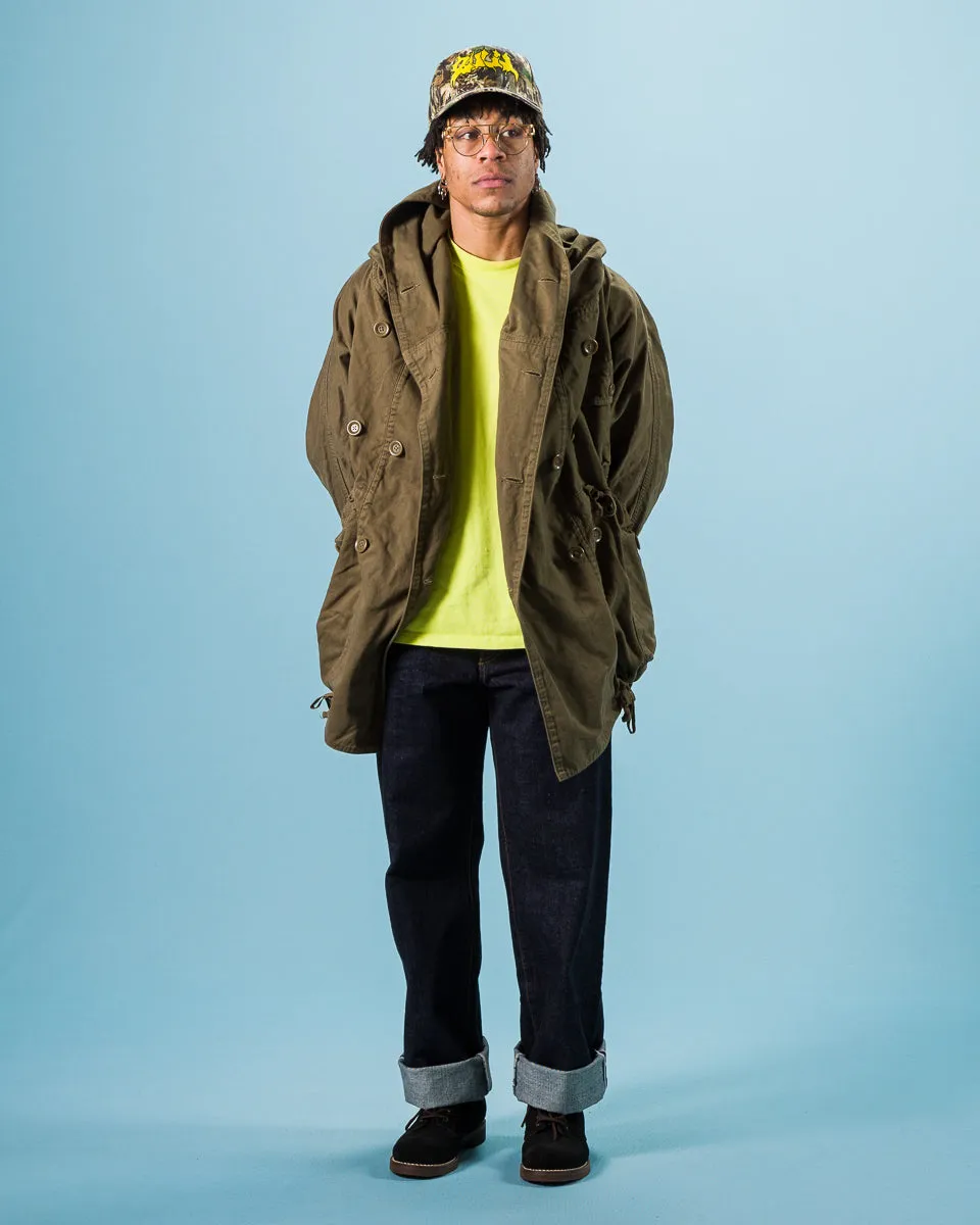 Katsuragi Cotton RING Coat - Khaki sold by Standard and Strange product image thumbnail 3