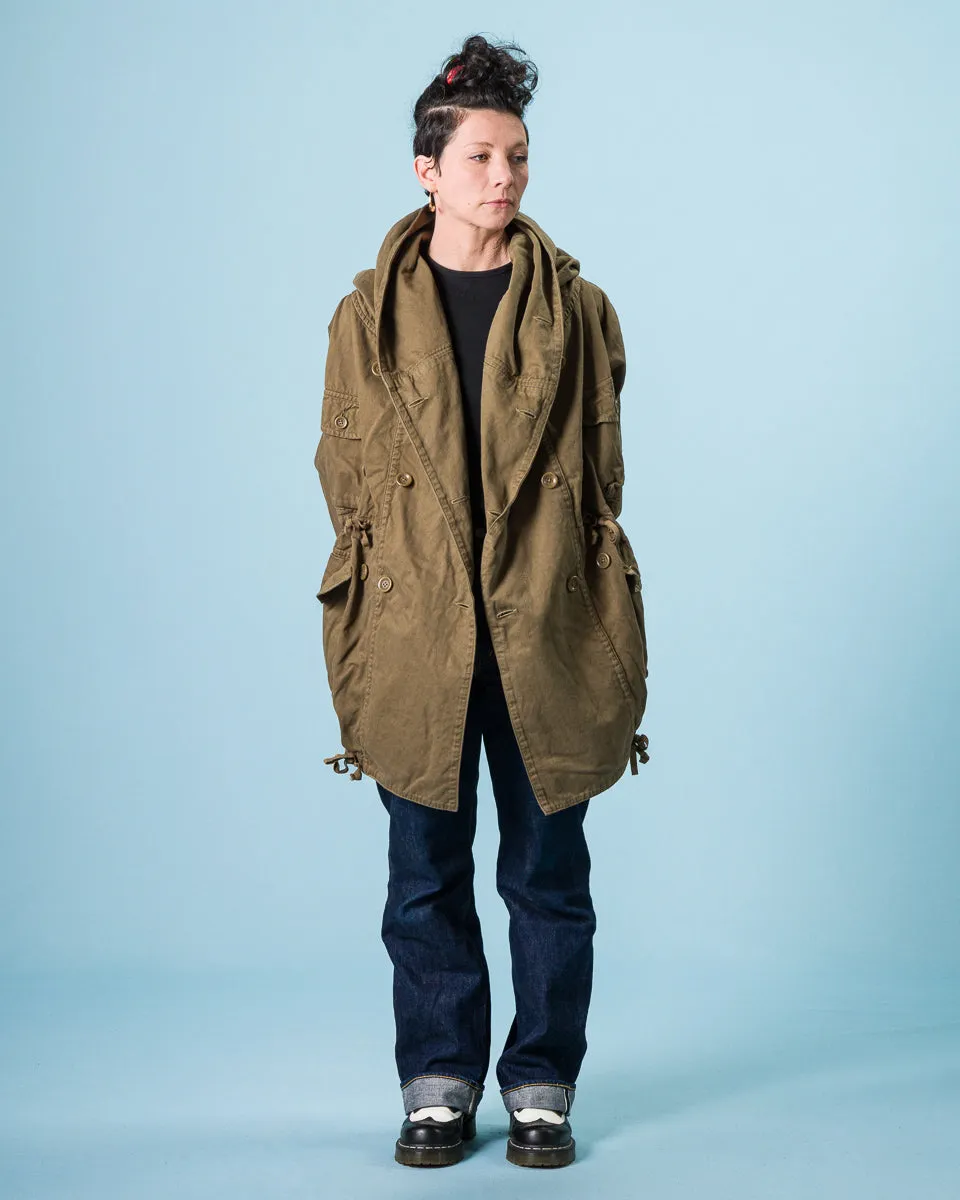Katsuragi Cotton RING Coat - Khaki sold by Standard and Strange product image thumbnail 4