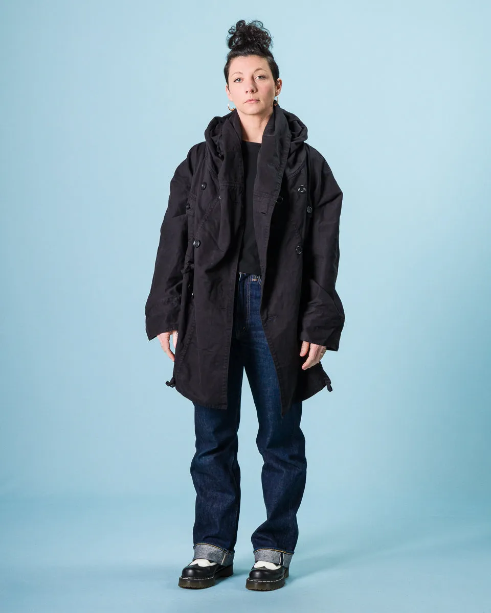 Katsuragi Cotton RING Coat - Black sold by Standard and Strange product image thumbnail 4