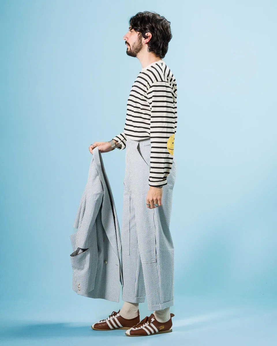 Seersucker LUMBER SUIT Pants - Sax sold by Standard and Strange product image thumbnail 4