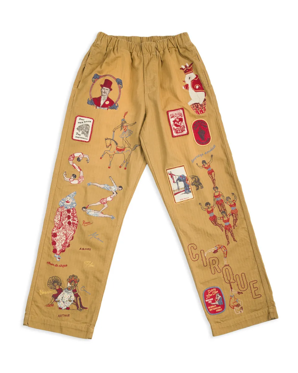 Circus Pant - Khaki sold by Standard and Strange
