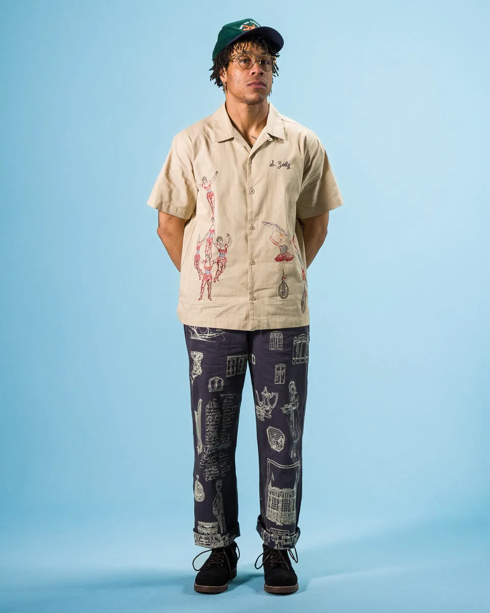 Circus Camp Shirt - Natural Tint sold by Standard and Strange product image thumbnail 3