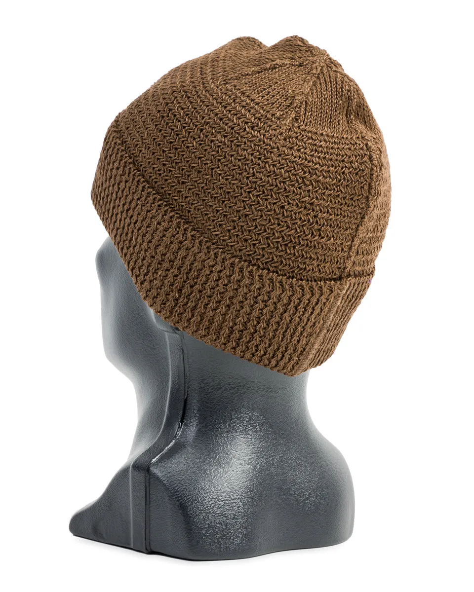 Linen Watch Cap - Brown sold by Standard and Strange product image thumbnail 2