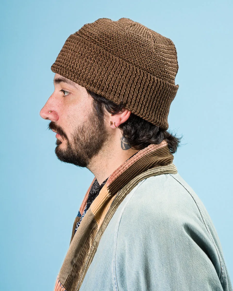 Linen Watch Cap - Brown sold by Standard and Strange product image thumbnail 4