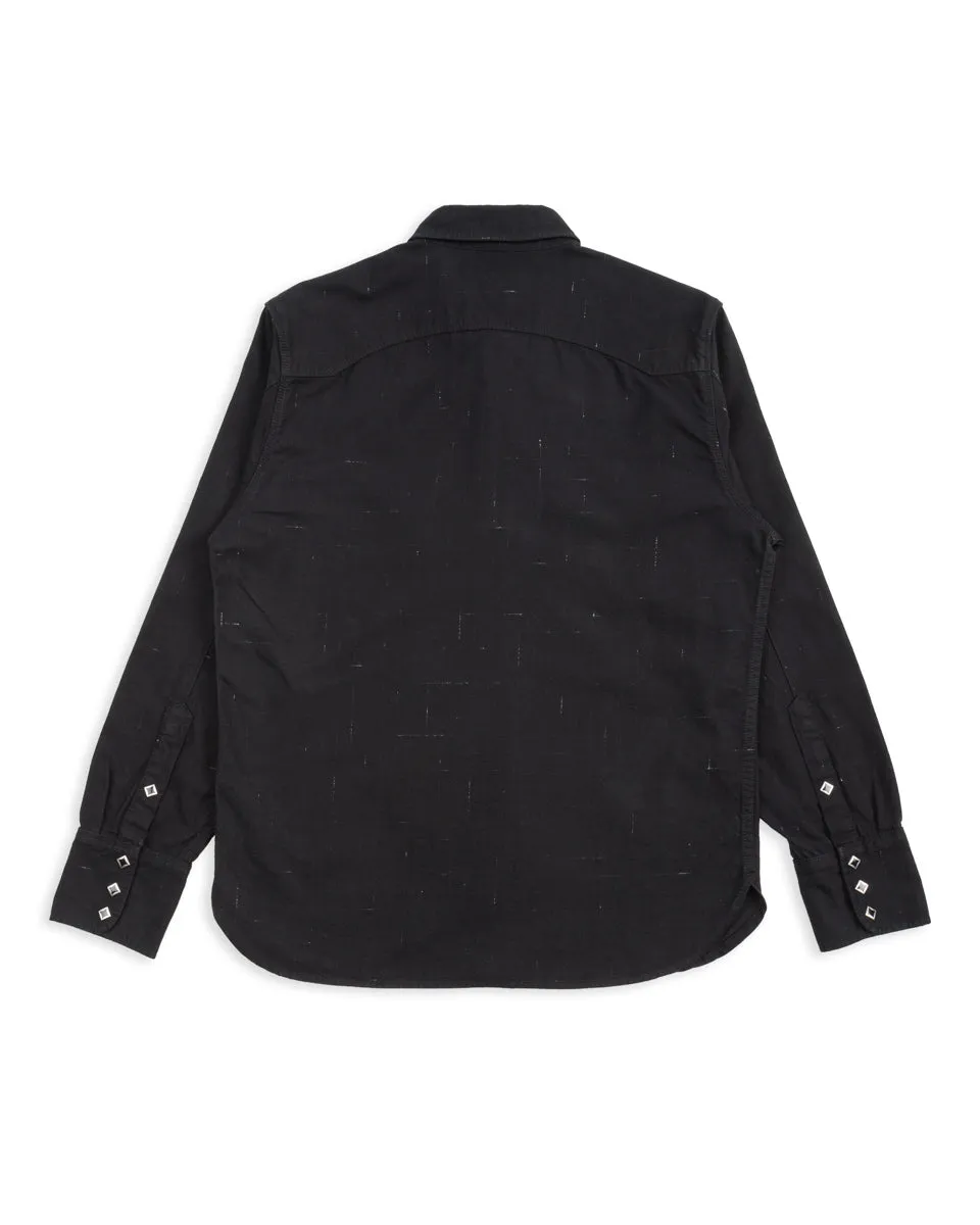 Calico Western Shirt - 9oz Black Ripstop sold by Standard and Strange product image thumbnail 2
