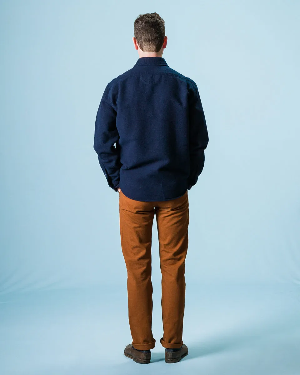 Wells Workshirt - Brushed Corduroy Navy sold by Standard and Strange product image thumbnail 5