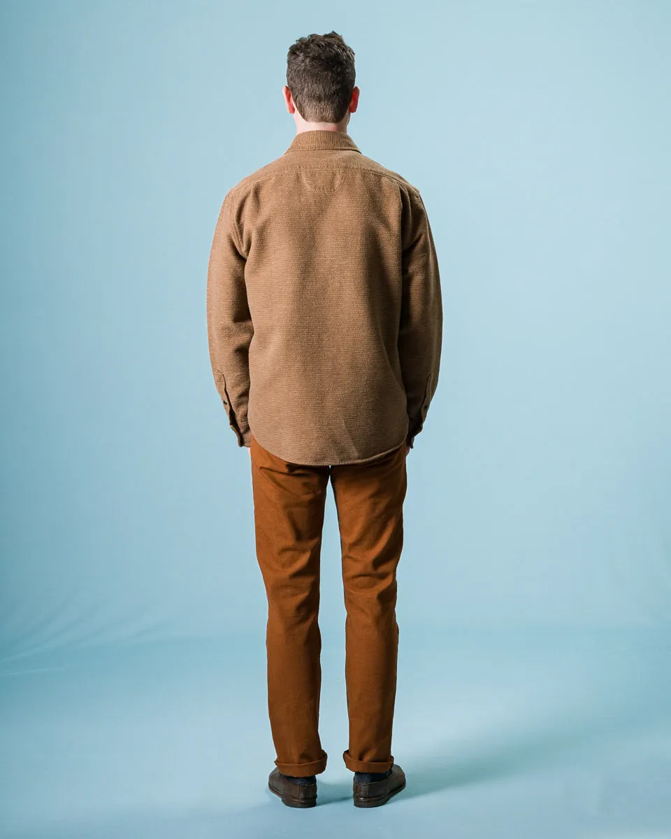 Wells Workshirt - Brushed Corduroy Tan sold by Standard and Strange product image thumbnail 5