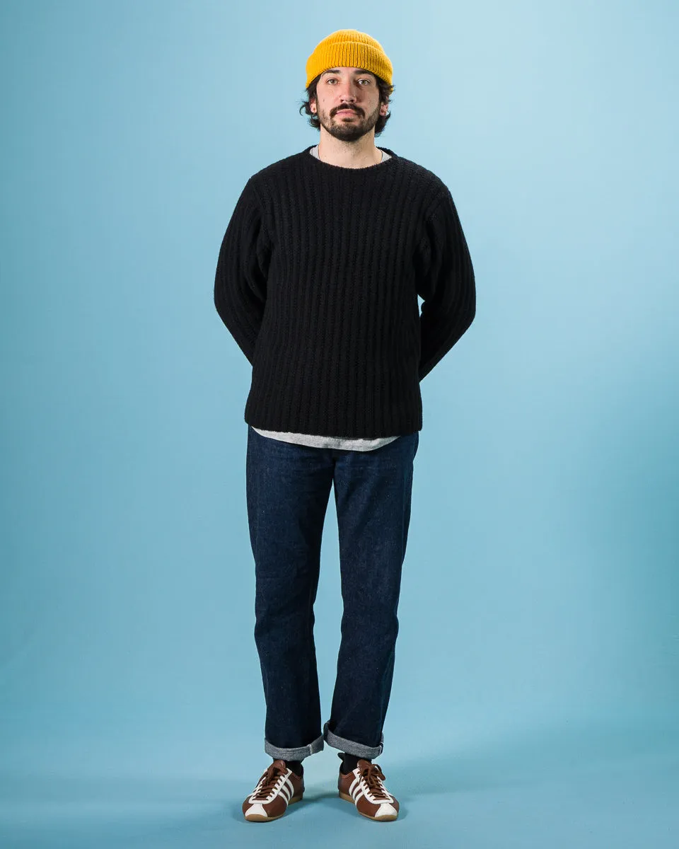 Slub Cashmere Boat Pullover - Black 10 sold by Standard and Strange product image thumbnail 4