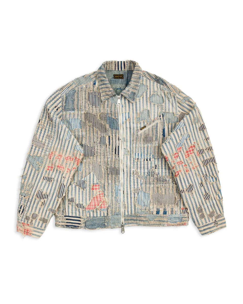 LIBERTY-BORO ZIP UP Blouson - Hickoree sold by Standard and Strange