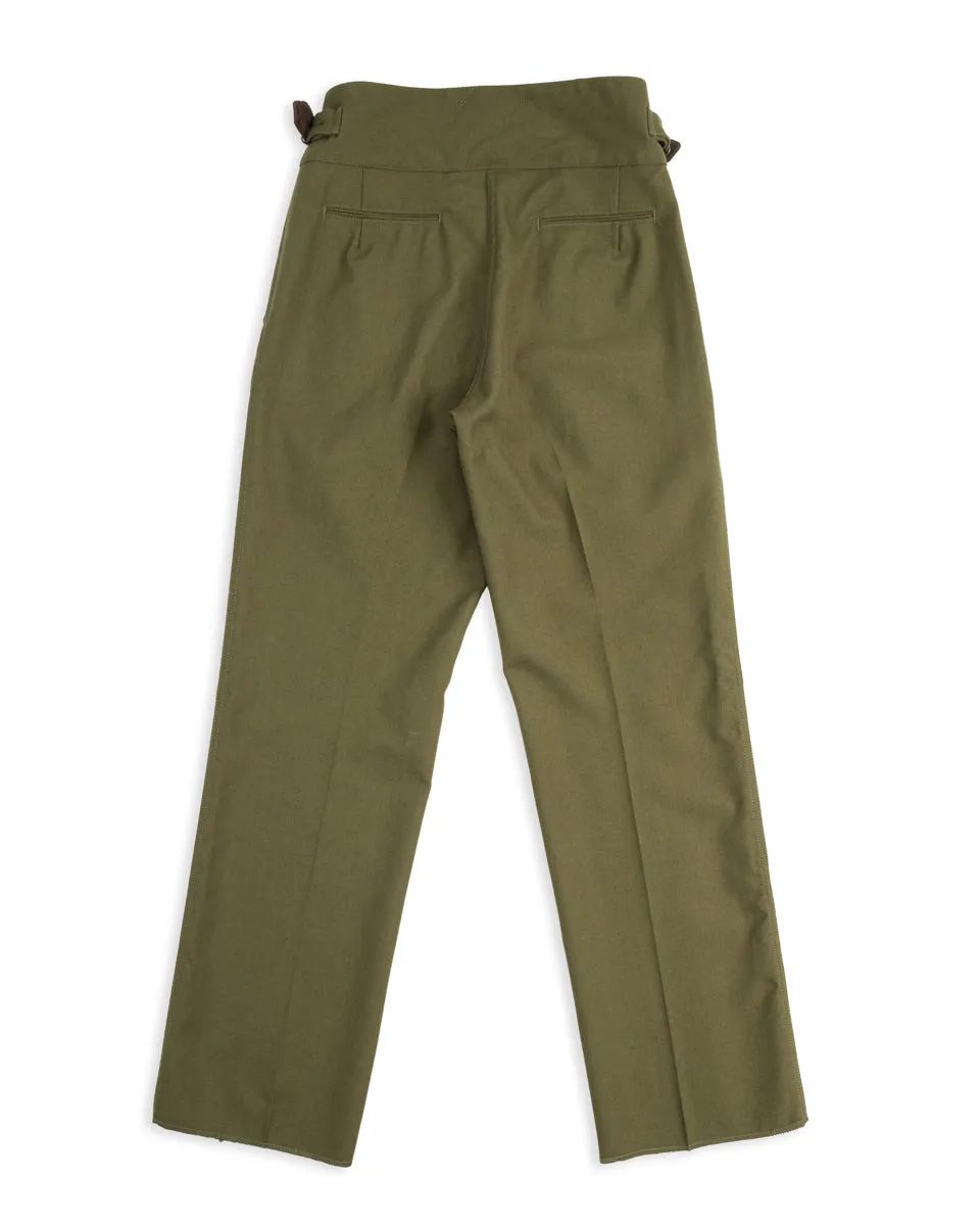 Military Twill Gurkha Pants - Soldier Green sold by Standard and Strange product image thumbnail 2