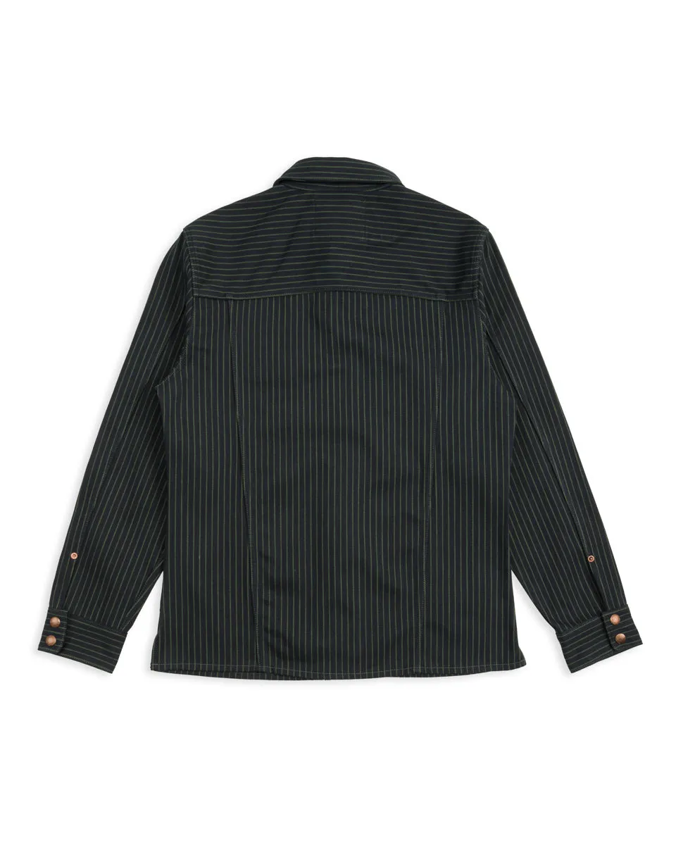 Copeland Slim Fit Jacket - Viridescent Stripe sold by Standard and Strange product image thumbnail 2