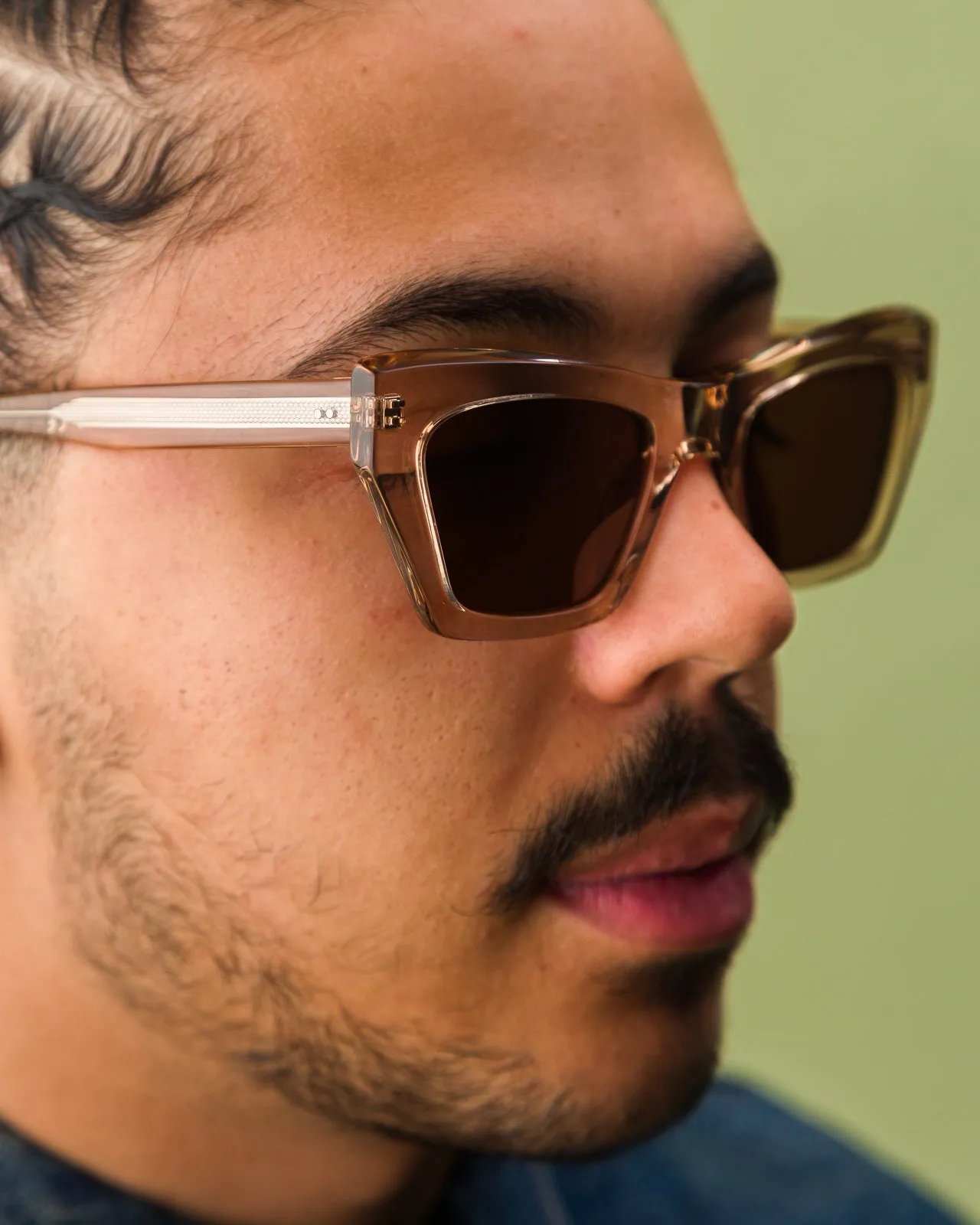 Vanguard Sunglass - Champagne sold by Standard and Strange product image thumbnail 5