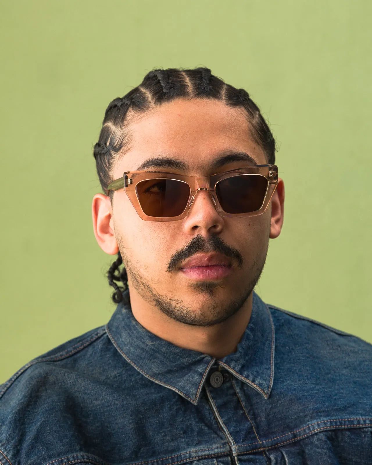 Vanguard Sunglass - Champagne sold by Standard and Strange product image thumbnail 3